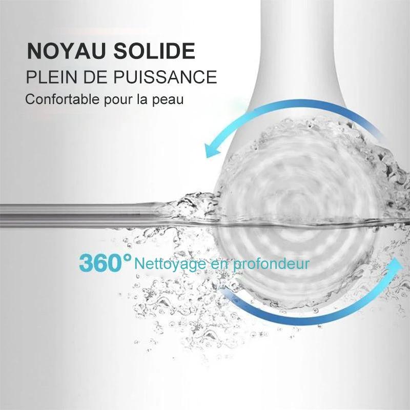 5-in-1 electric shower brush by Bowlift