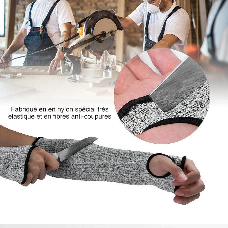 Cut-resistant arm guard sleeves by Bowlift