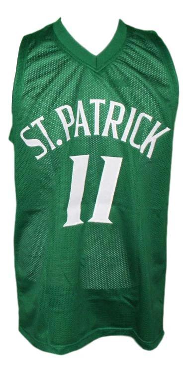 Kyrie Irving Jersey #11 St.Patrick High School Basketball Green by My store basketball
