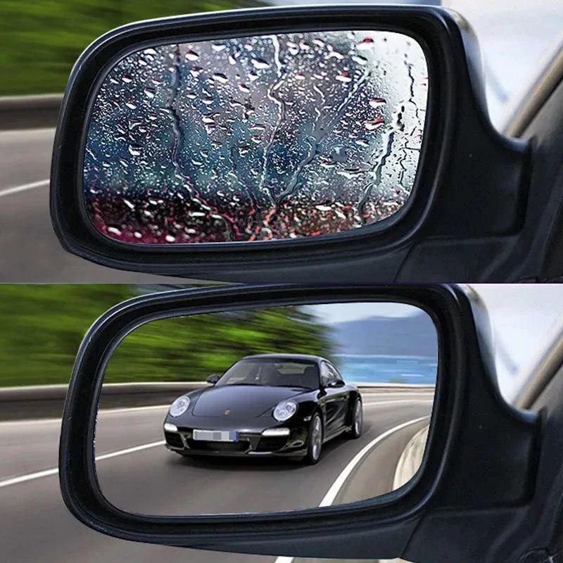 Adjustable rearview mirror wiper washing device portable by Bowlift