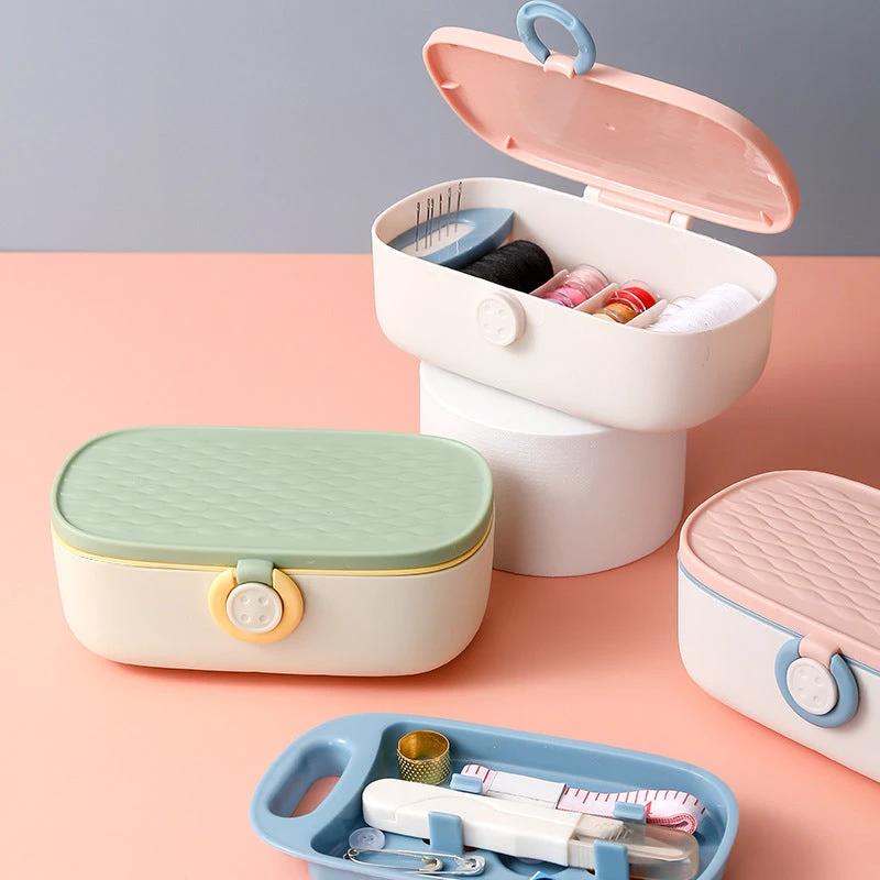 Multifunctional sewing needle and thread box by Bowlift
