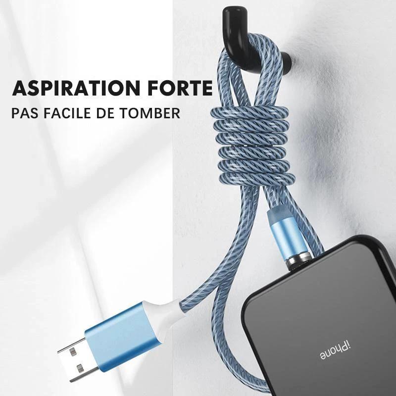 Magnetic USB charging cable with LED by Bowlift