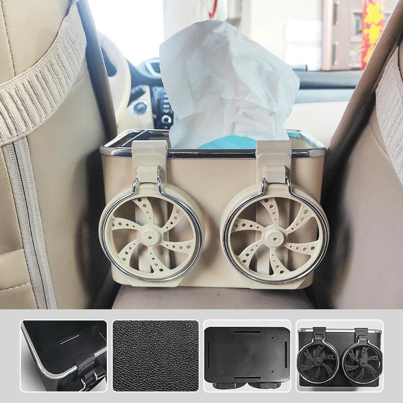 Folding Creative Car Storage Box by Bowlift