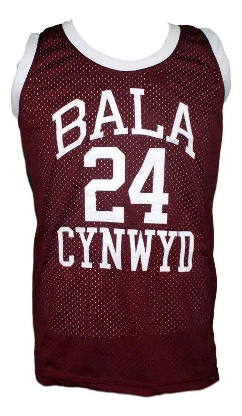 Kobe Bryant Jersey #24 Bala Cynwyd Middle School Basketball New Maroon by My store basketball
