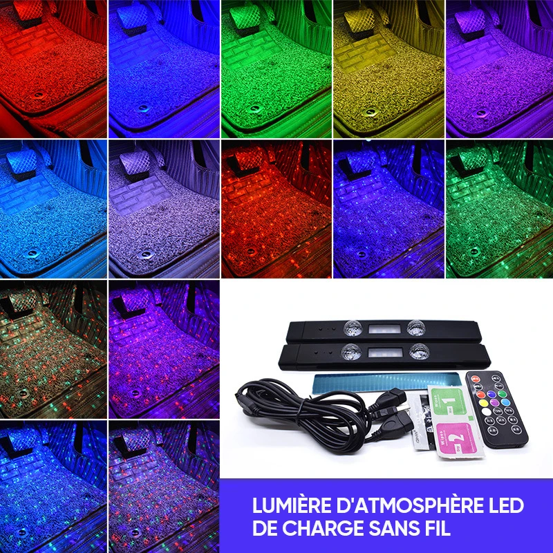 Atmosphere Light LED for wireless charging by Bowlift