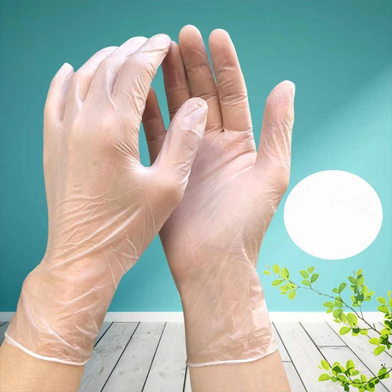 Antistatic disposable PVC gloves (50 pairs) by Bowlift
