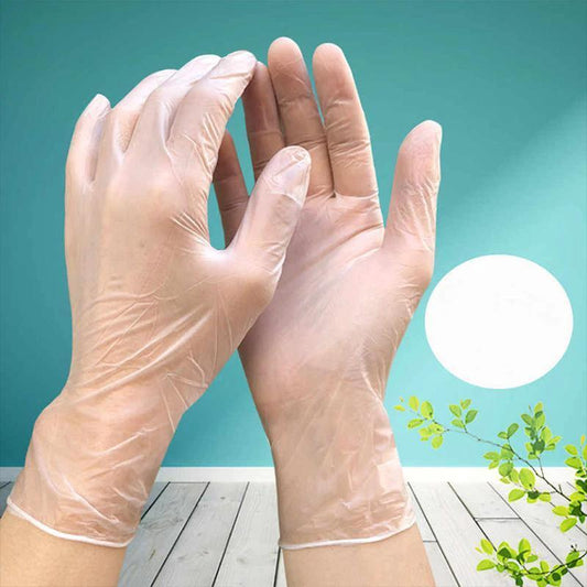 Antistatic disposable PVC gloves (50 pairs) by Bowlift