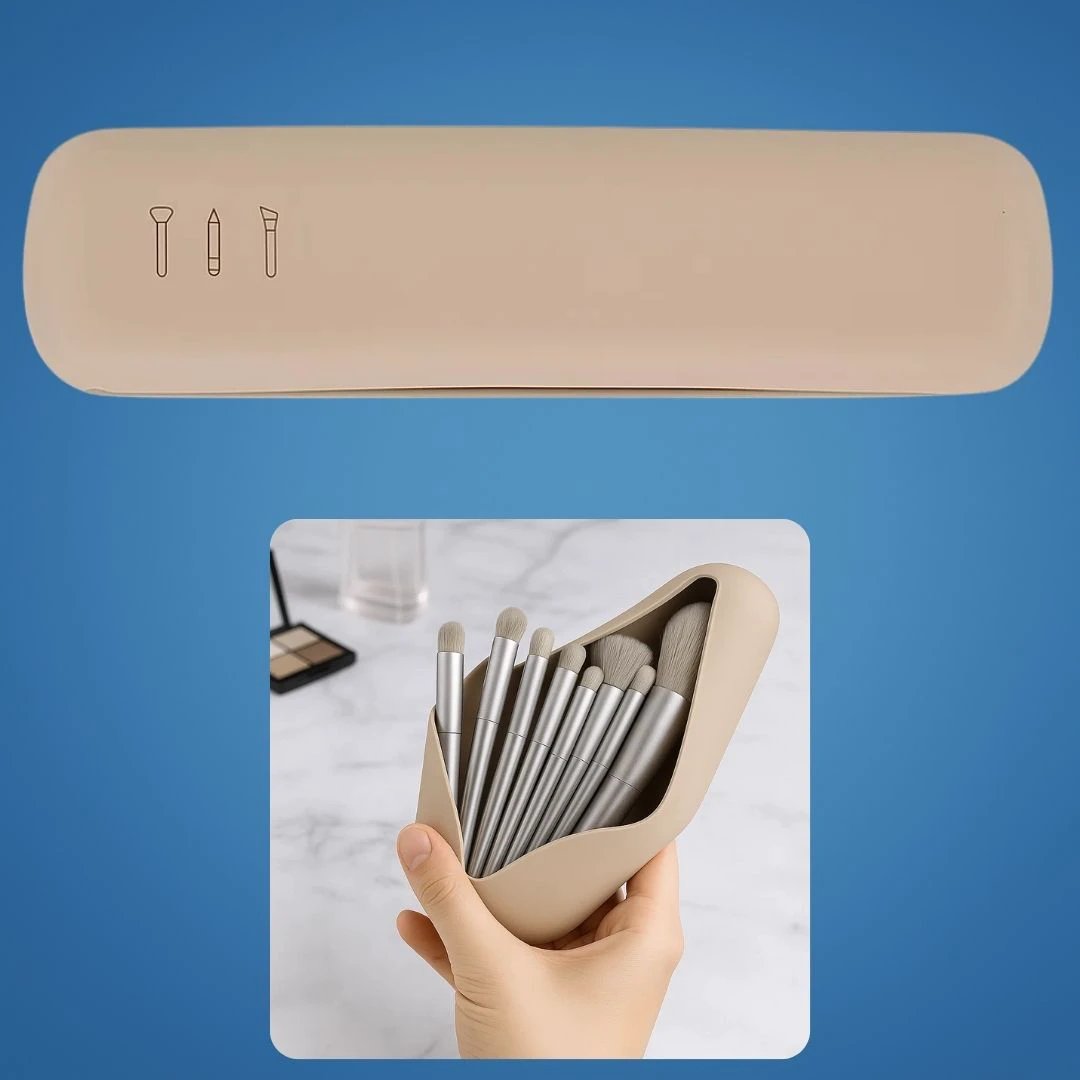 Organise & Protect Your Brushes – Dust- & Water-Resistant Silicone Case – Keep Clean & Tangle-Free Bowlift by Bowlift
