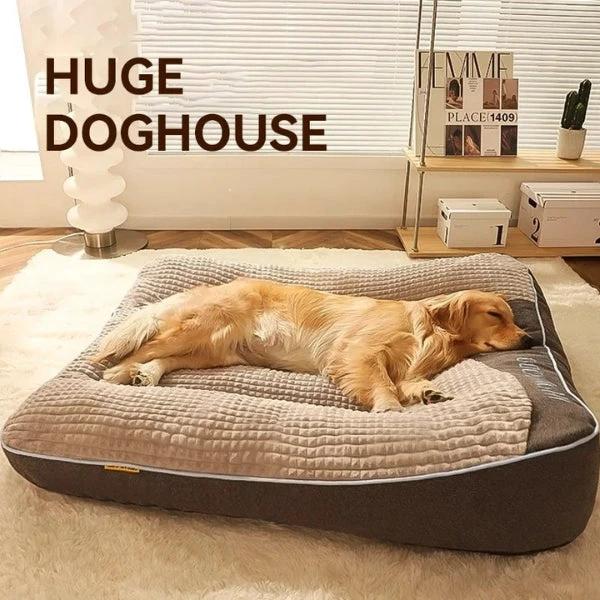 XXL Orthopedic Dog Mattress Bed with Removable Cover for Large Dogs by BowLift