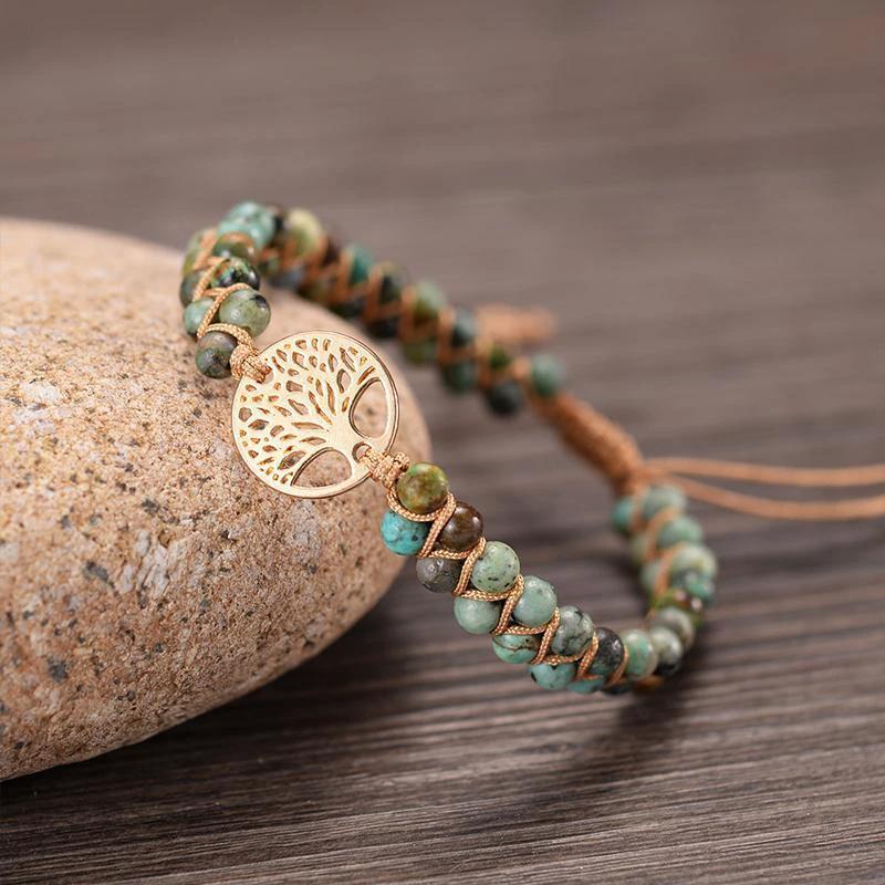 Handmade Bracelet Tree of Life Braided by Bowlift