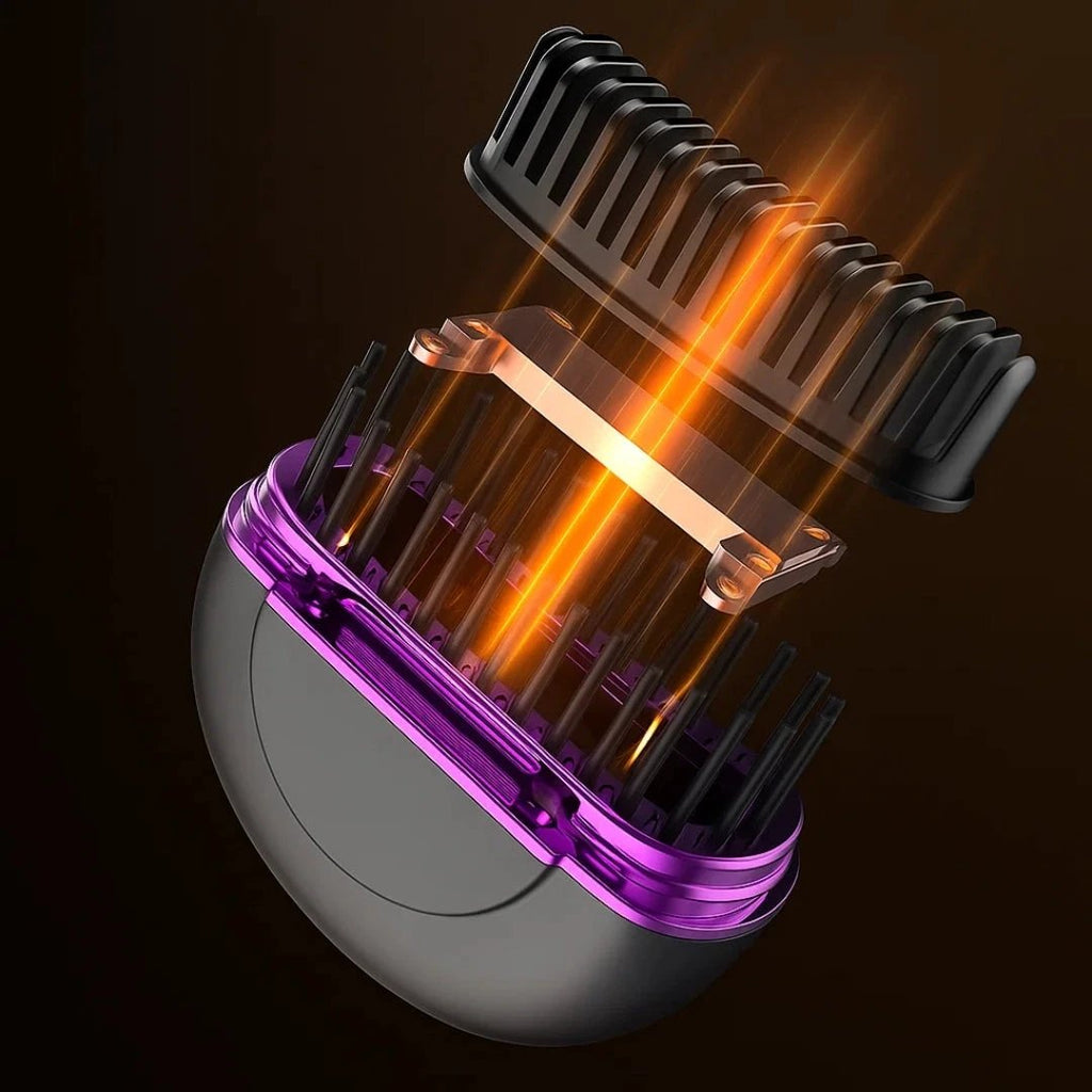 Fast Heat Up – Mini Comb Design – Frizz-Free Finish – Quick Touch-Ups for Travel & Daily Use Bowlift by Bowlift