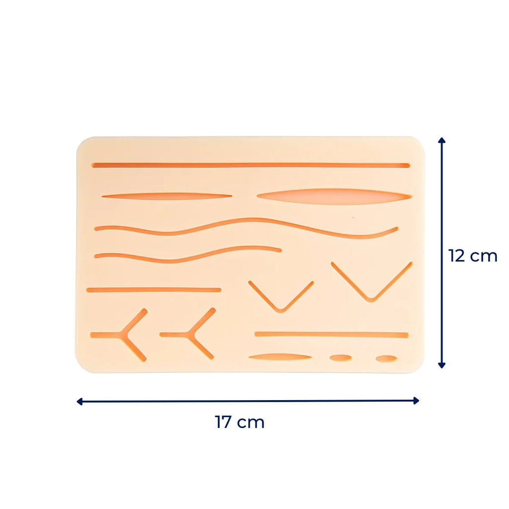 Durable Multi-Layer Silicone Pad with Tools – Tear-Resistant Reusable Training for Medical Students Bowlift by Bowlift