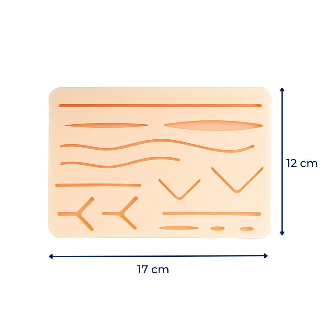 Durable Multi-Layer Silicone Pad with Tools – Tear-Resistant Reusable Training for Medical Students Bowlift by Bowlift