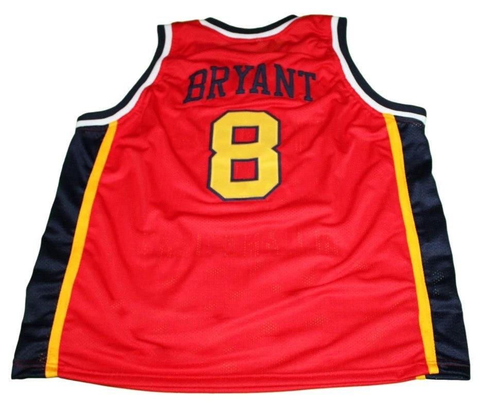 Kobe Bryant Jersey #8 McDonald's All American Basketball Red by My store basketball