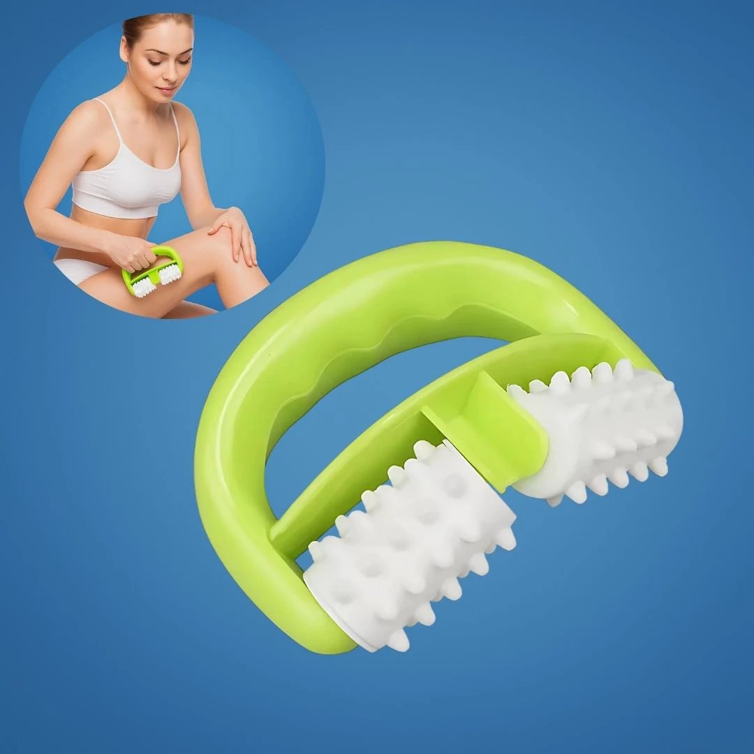 ToneWood | Cellulite Massage Roller – Deep‑Tissue Sculpt – Natural Wood – Home Body Toning Bowlift by Bowlift