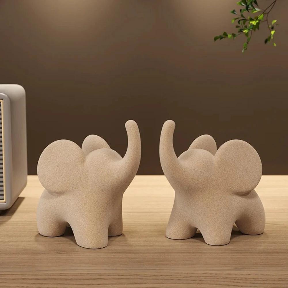 Eclectic Elephant Resin Figurines by Casa & Beyond