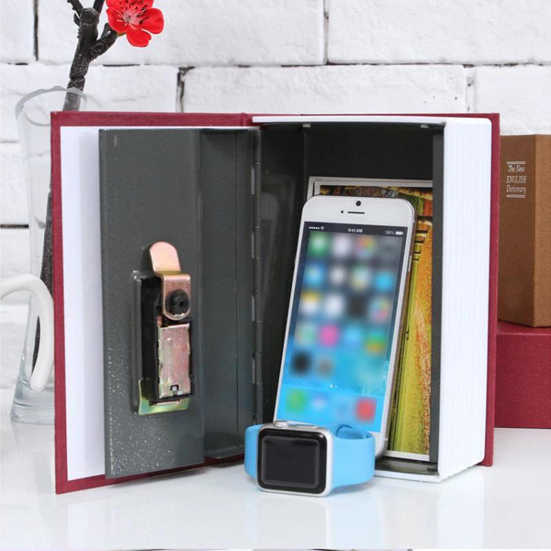 Book-shaped safety closure box by Bowlift