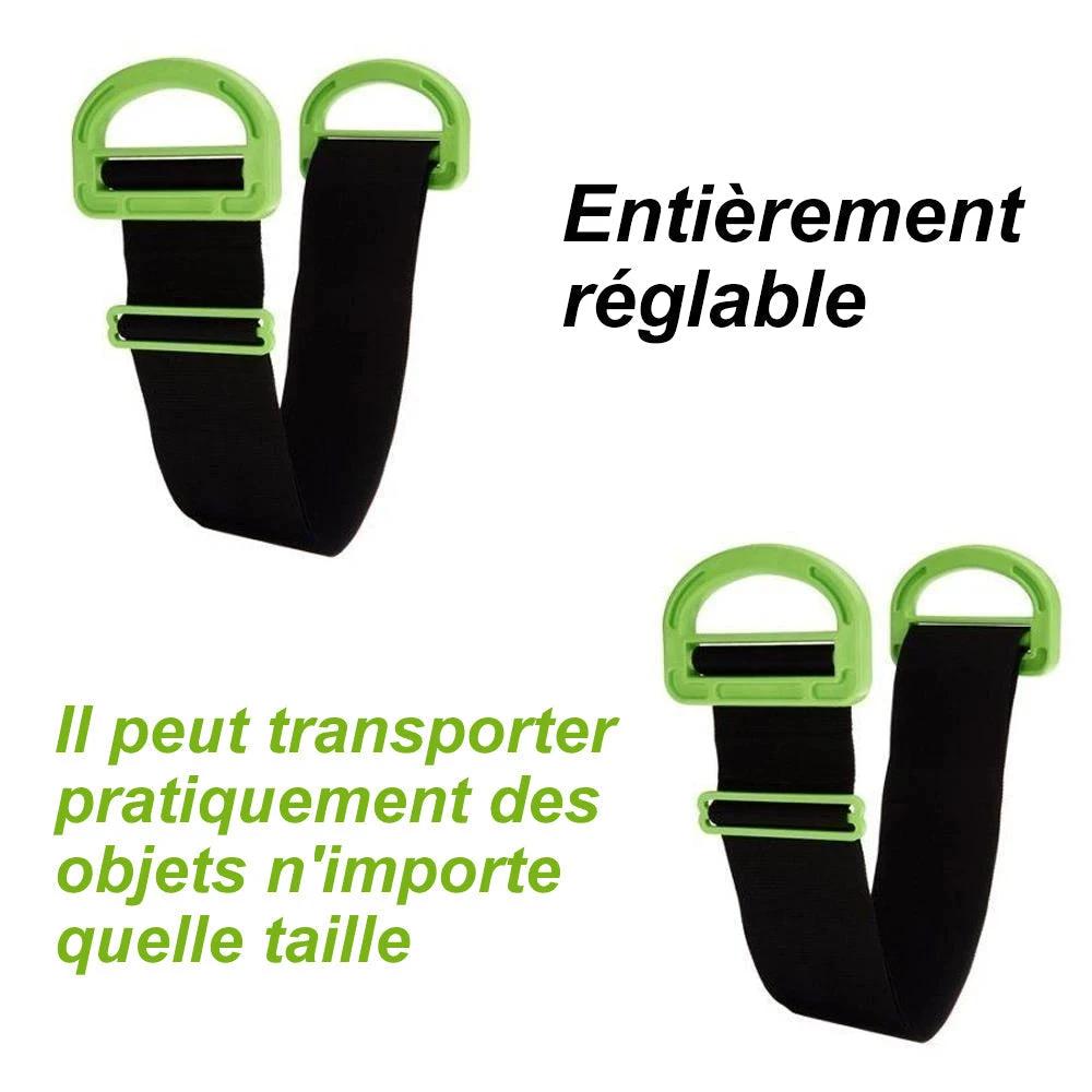 Moving and Lifting Straps for Furniture by Bowlift