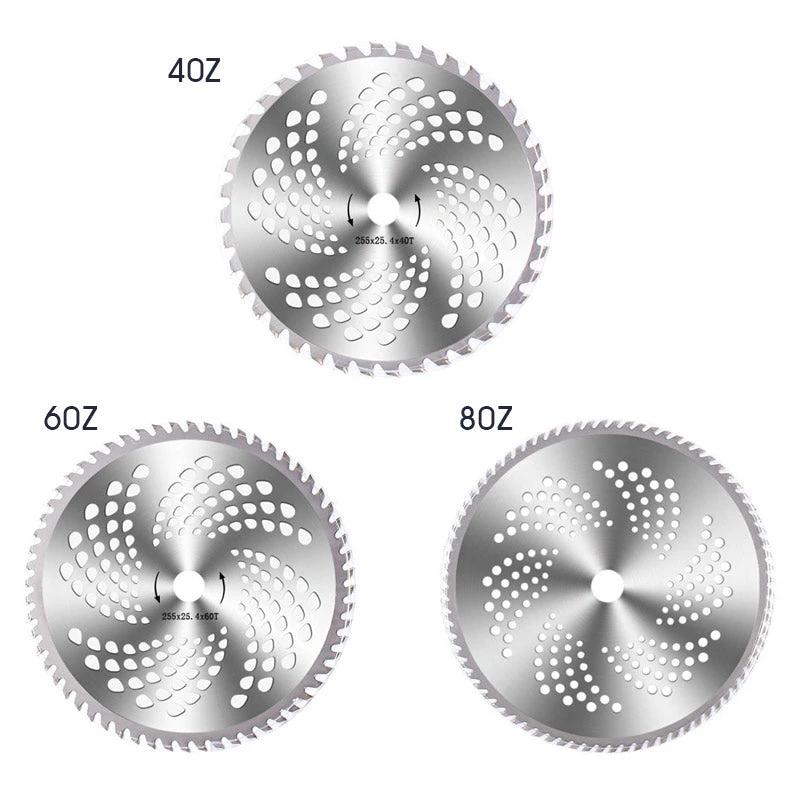 Alloyed saw blade for lawn mower by Bowlift