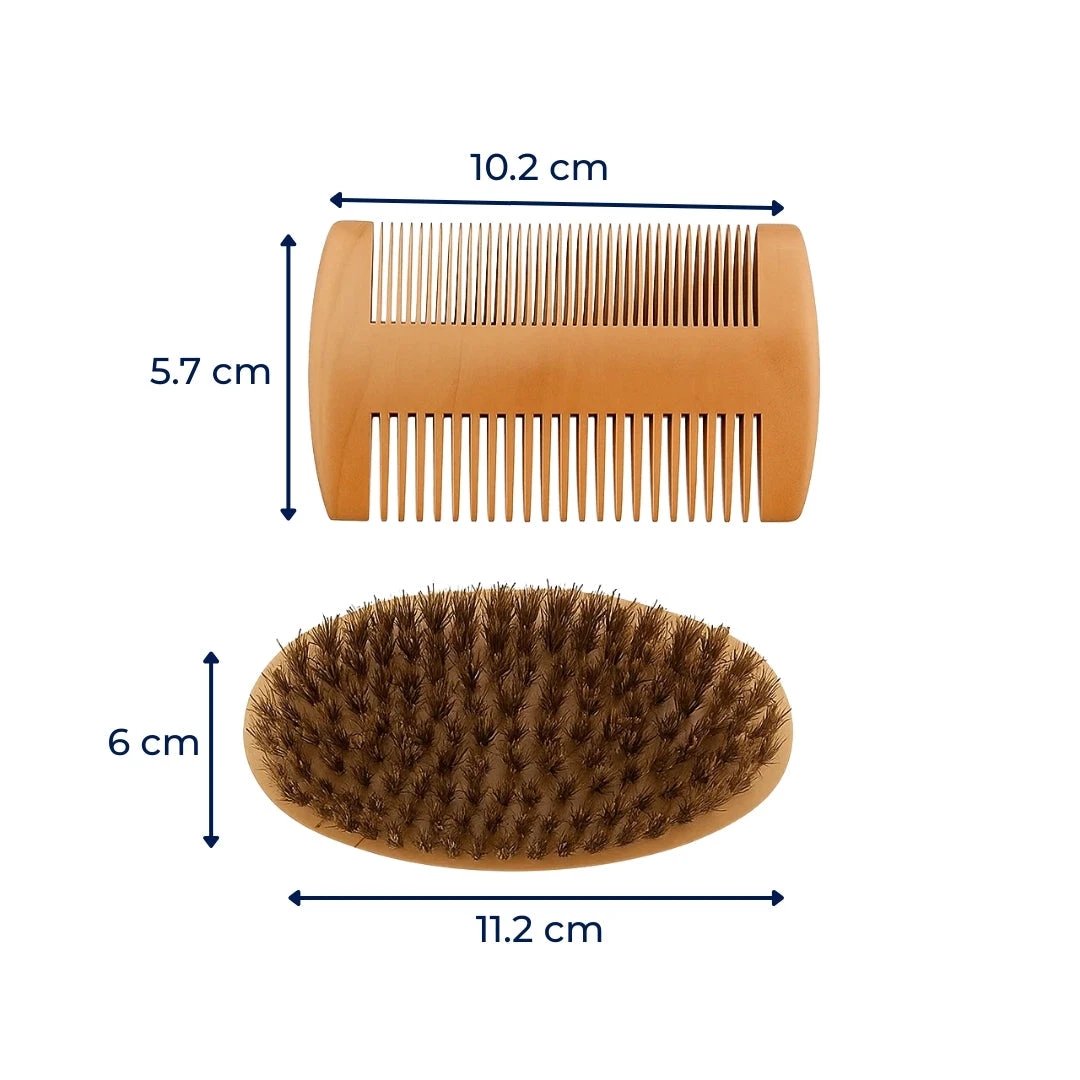 Easy Lather & Frizz Control – Soft Bristles – Skin-Friendly Grooming – Perfect Daily Beard Care for Men Bowlift by Bowlift
