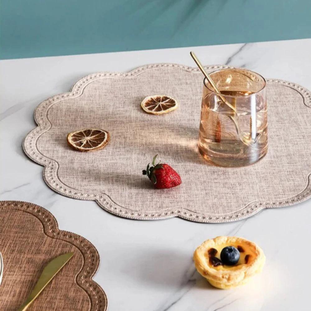 Scalloped Waterproof Placemat by Casa & Beyond