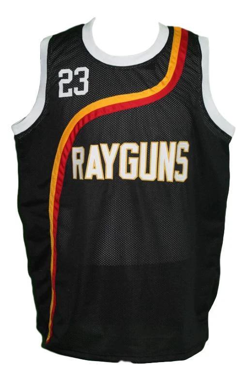 Michael Jordan Jersey #23 Roswell Rayguns Basketball New Sewn Black by My store basketball