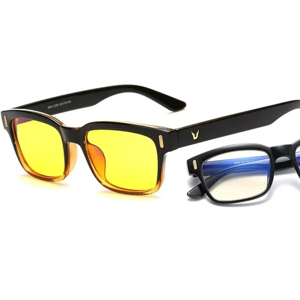 EyeShield Pro Blue Light Blocking Computer Glasses | With UV Protection - Reduces Eye Strain - Improves Sleep Quality - Relieves Eye Fatigue Bowlift by Bowlift