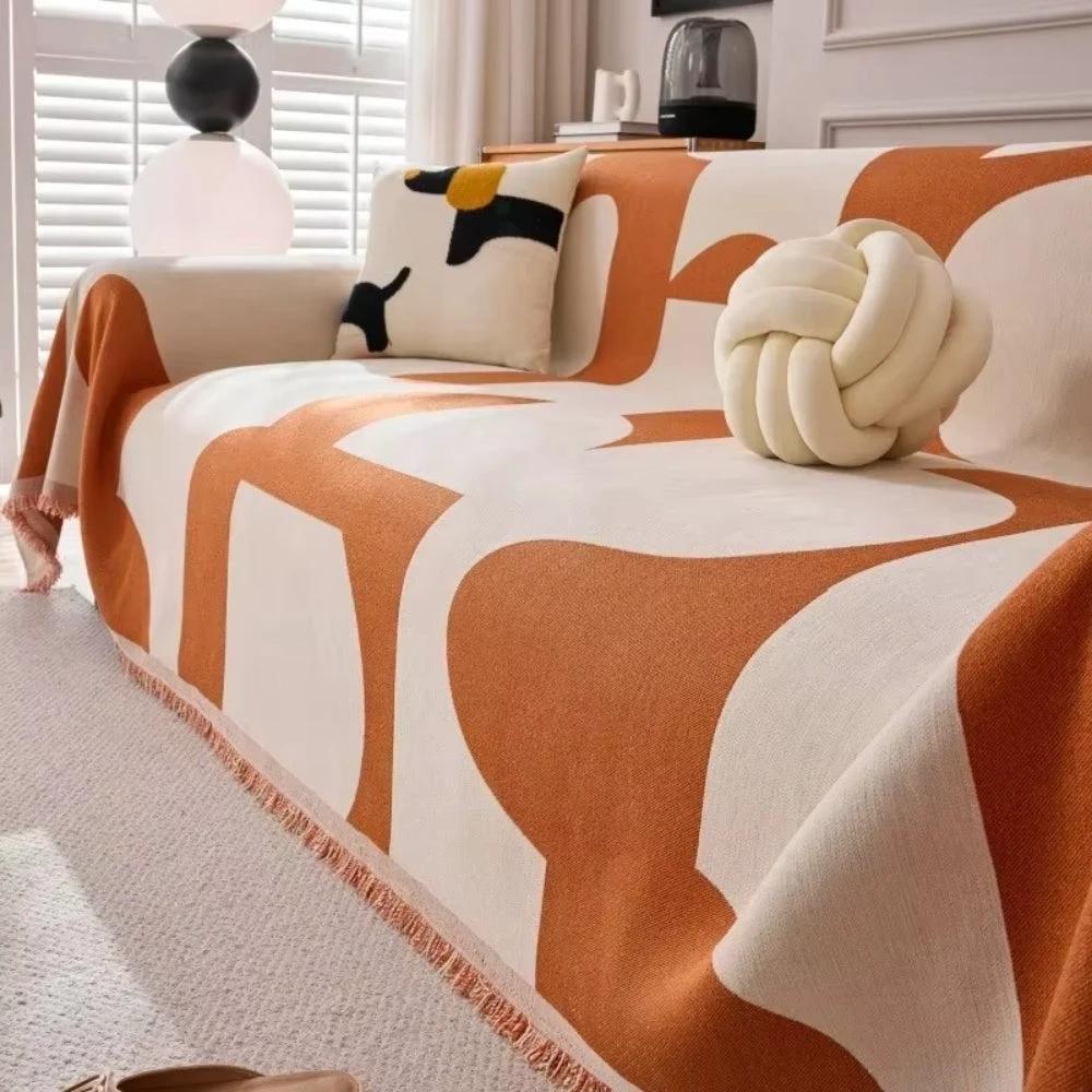 Harper Luxe Chenille Sofa Cover by Casa & Beyond