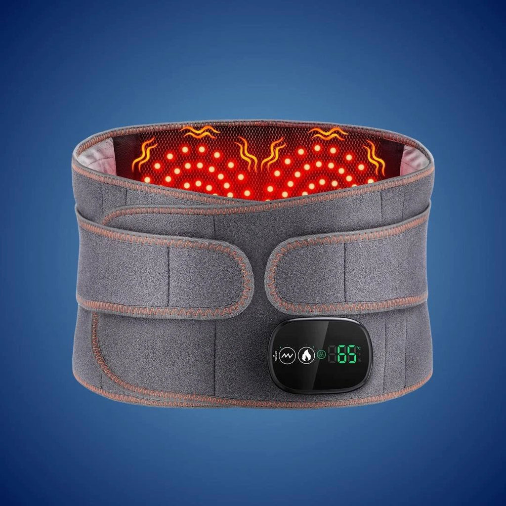 ThermaRelief Heated Belt for Back Pain | Red Light Therapy - Adjustable Belt - Relieves Back Pain - Relieves Muscle Tension - Improves Circulation Bowlift by Bowlift