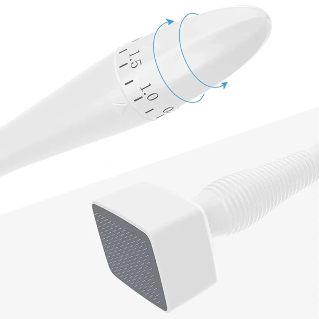 RevitaGlow | Microneedling Derma Stamp – Adjustable Depth – 140 Needles – Skin & Hair Rejuvenation Bowlift by Bowlift