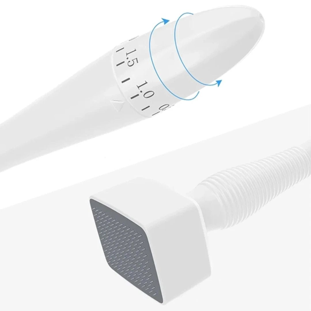 RevitaGlow | Microneedling Derma Stamp – Adjustable Depth – 140 Needles – Skin & Hair Rejuvenation Bowlift by Bowlift