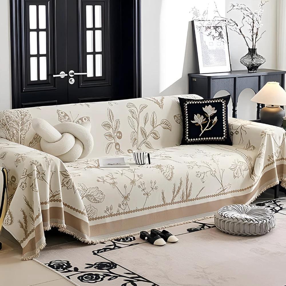 Botanical Elegance Sofa Cover by Casa & Beyond