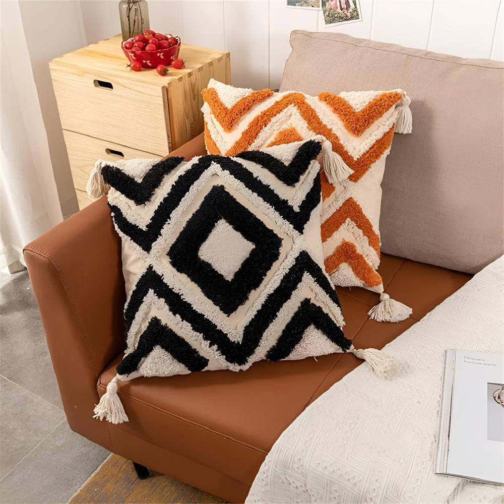 Casablanca Tufted Cushion Cover by Casa & Beyond