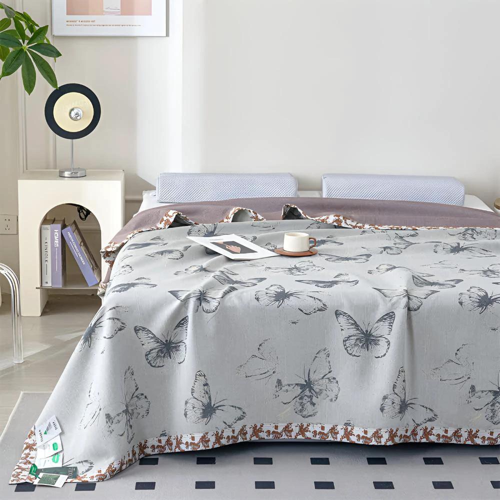 Whispering Butterfly Elegance Blanket by Casa & Beyond