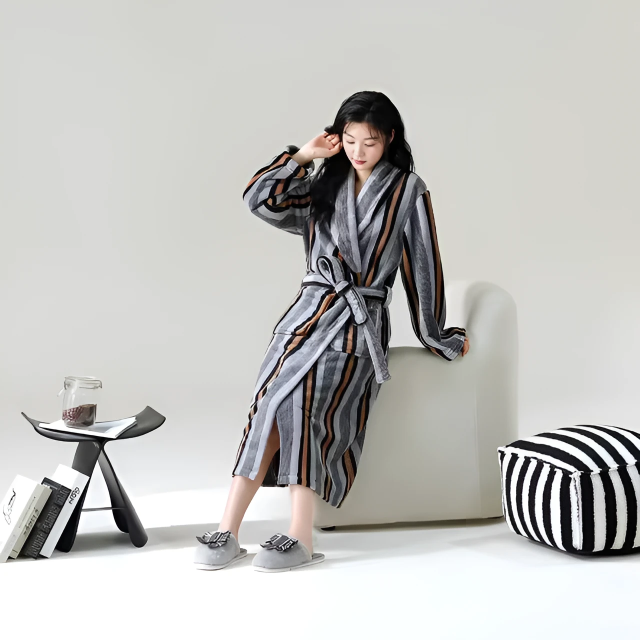 Fleece Haven Bathrobe by Casa & Beyond