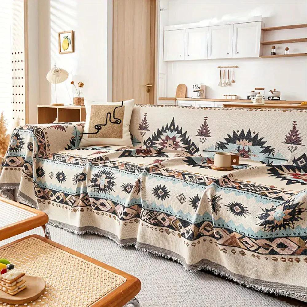 Tribal Weave Sofa Cover by Casa & Beyond