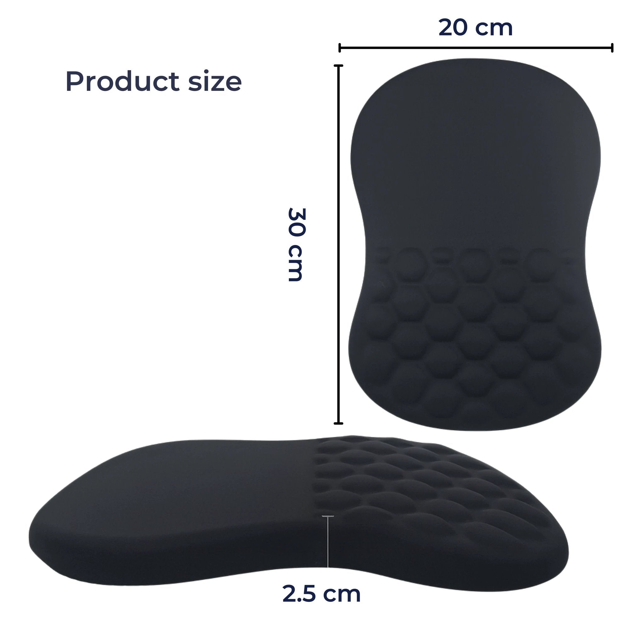 Relieves Wrist Pain – Cushioned Non-Slip Base – For Office Work & Gaming Bowlift by Bowlift