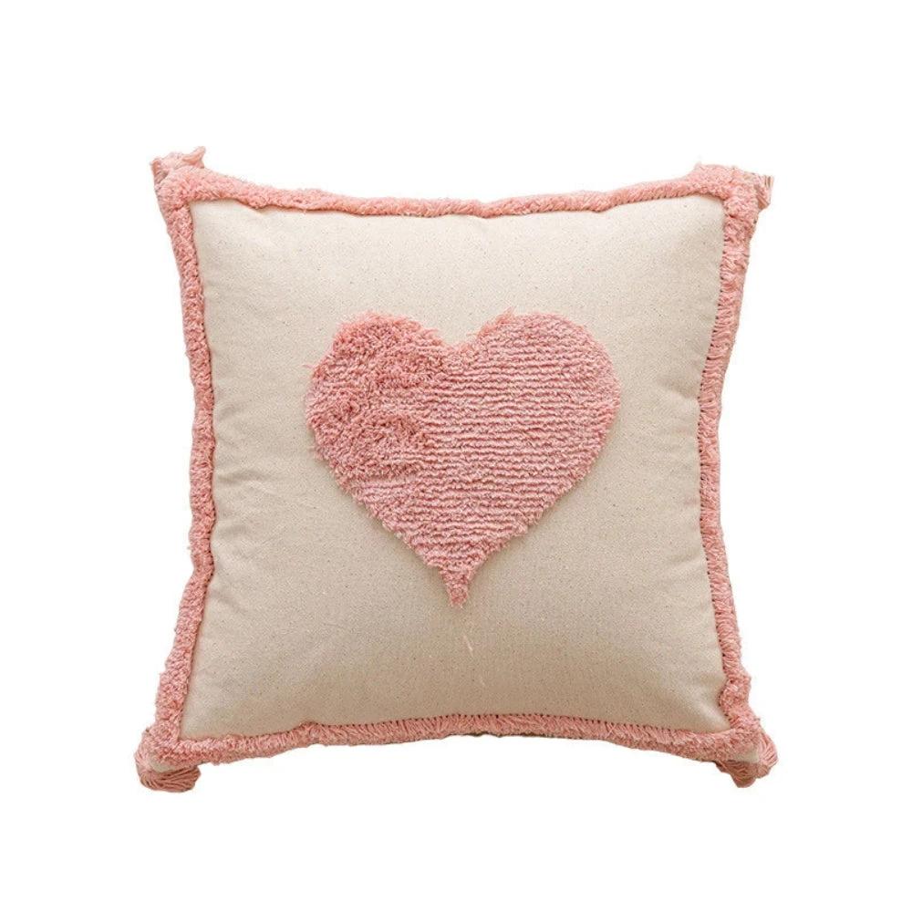 Tassel-Trimmed Boho Floral Cushions by Casa & Beyond