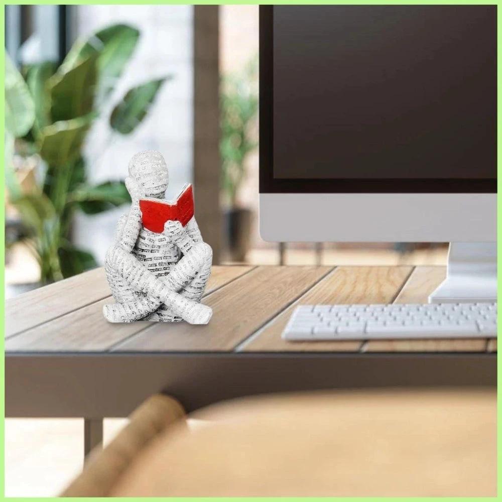 Woman Reading Shelf Decoration by Casa & Beyond