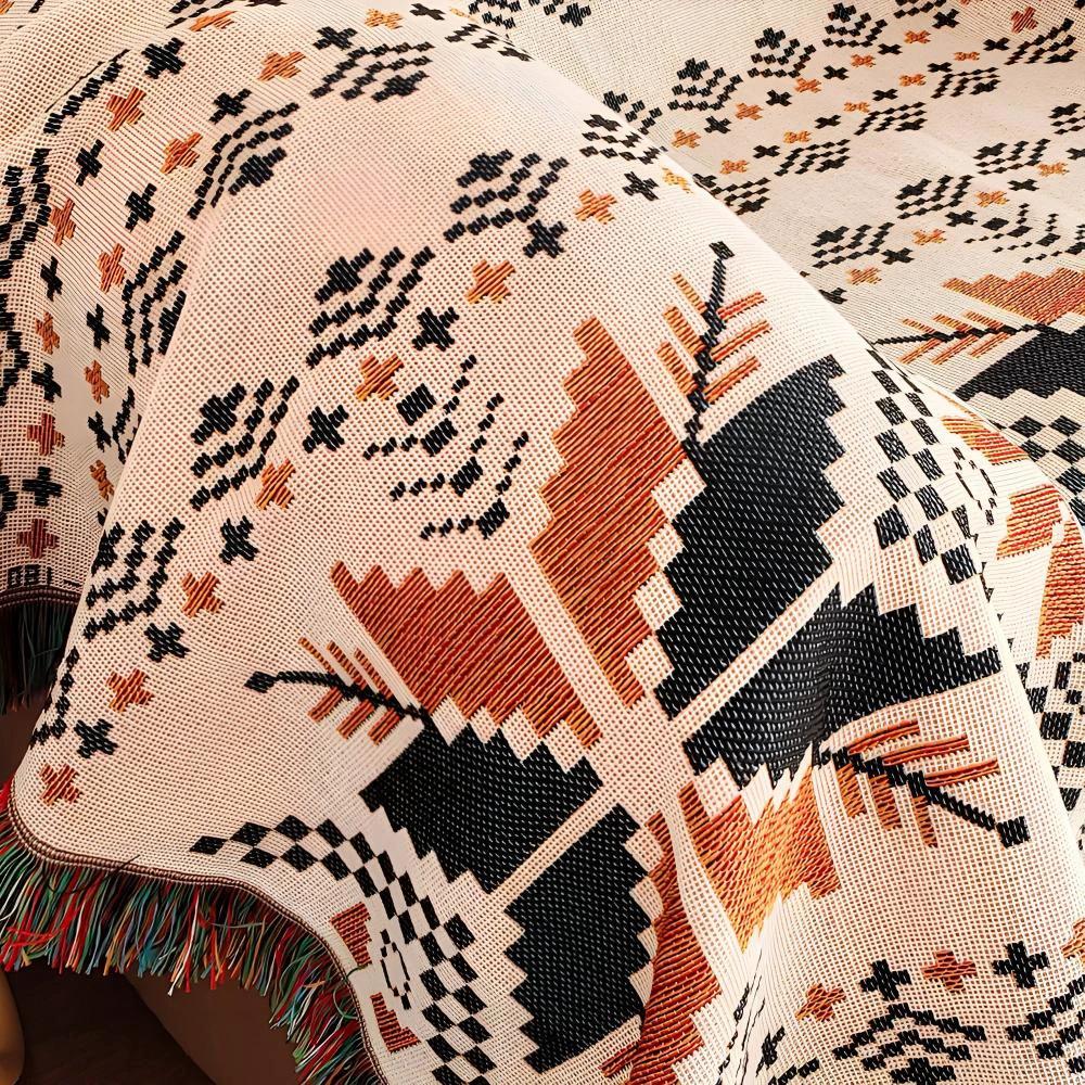 Moroccan Boho Pattern Picnic Mat by Casa & Beyond