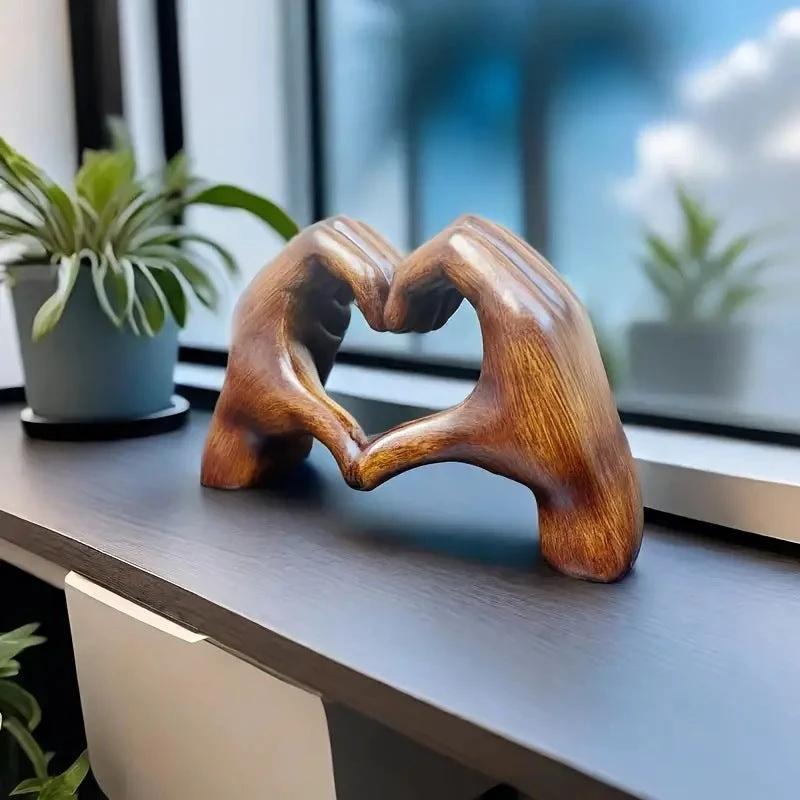 Statue of the Hands of the Heart by Bowlift