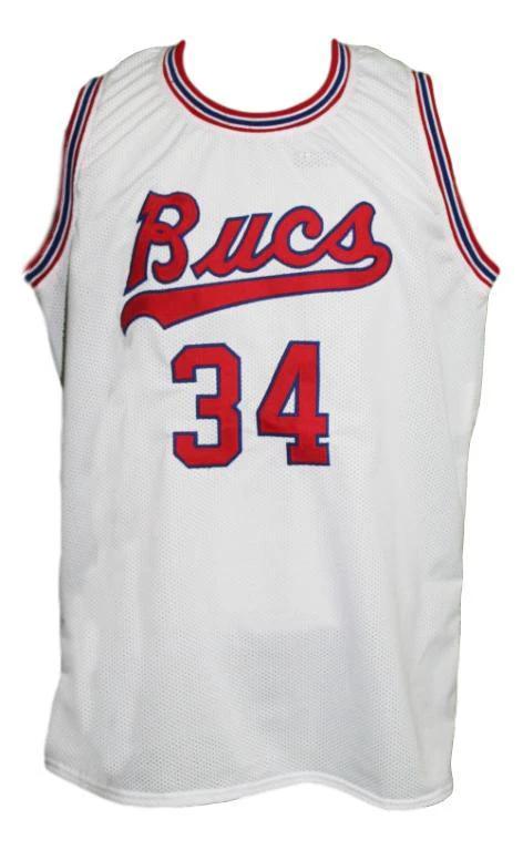 Doug Moe Jersey #34 New Orleans Buccaneers Aba Basketball White by My store basketball