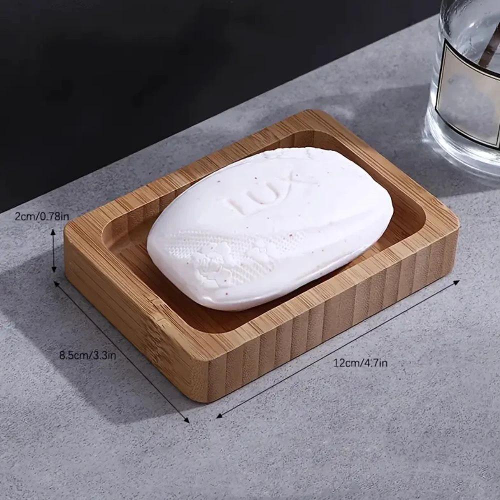 Natural Wooden Soap Dish by Casa & Beyond