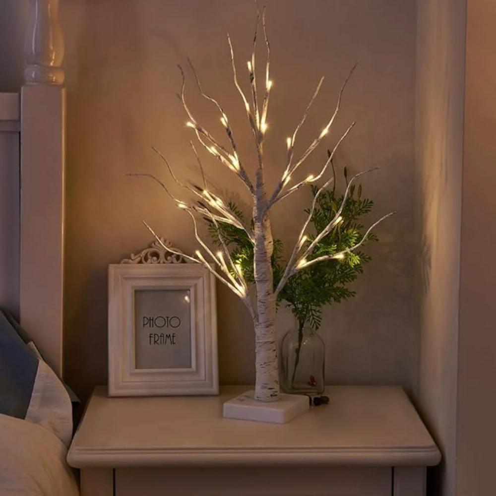 Enchanted Birch Lighted Tree Decor by Casa & Beyond