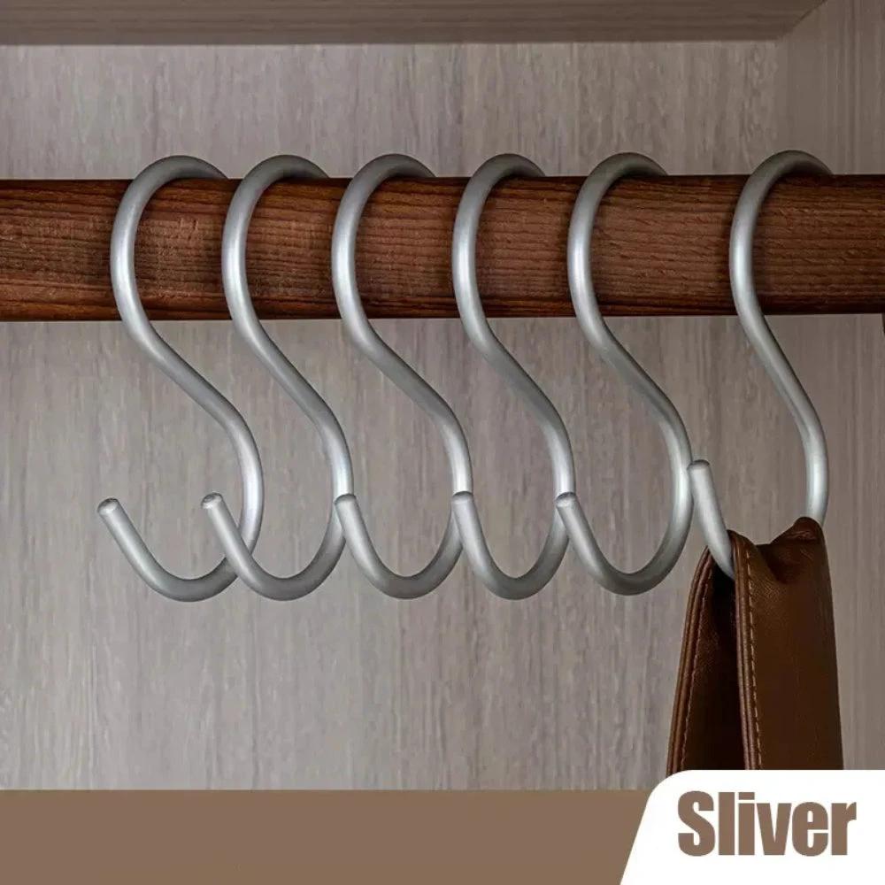 Durable S Hook Clothes Holders | 3pcs by Casa & Beyond