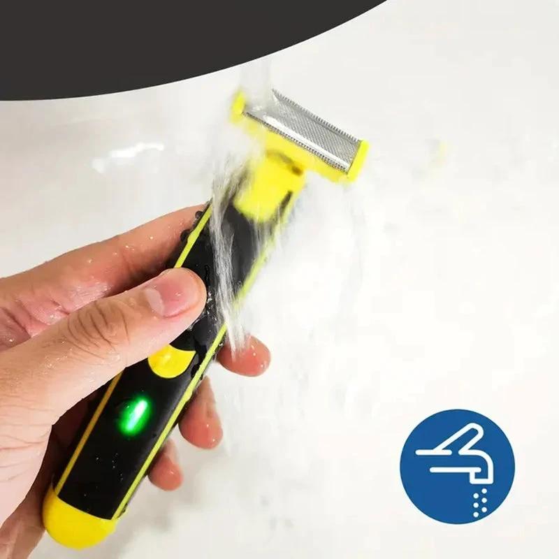 Wet and dry shaver by Bowlift