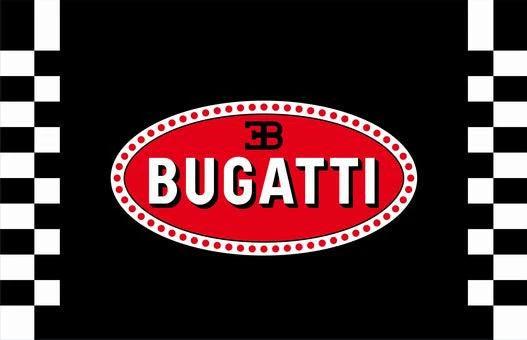Bugatti Flag-3x5ft Checkered Banner-100% polyester by flagsshop