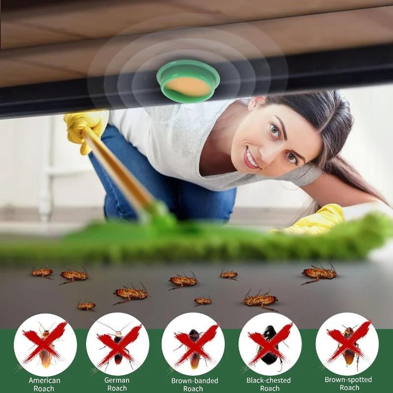 Child- & Pet-Safe Roach Bait Discs by BowLift