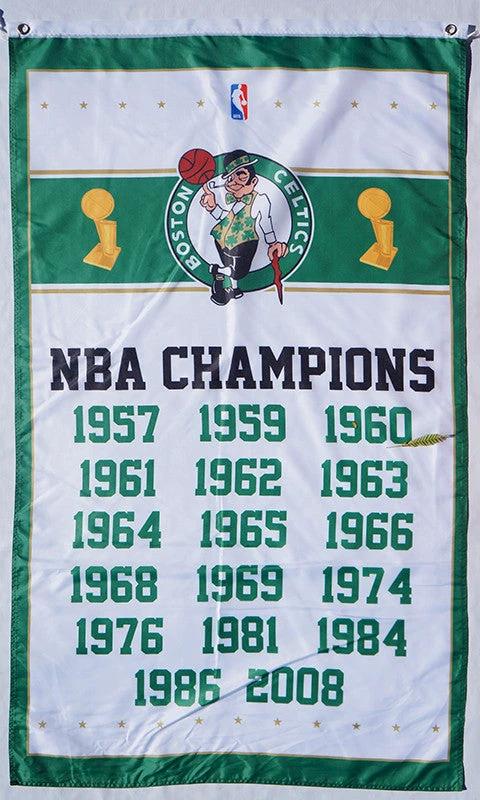 Boston Celtics Flag-3x5FT Banner-100% polyester by flagsshop