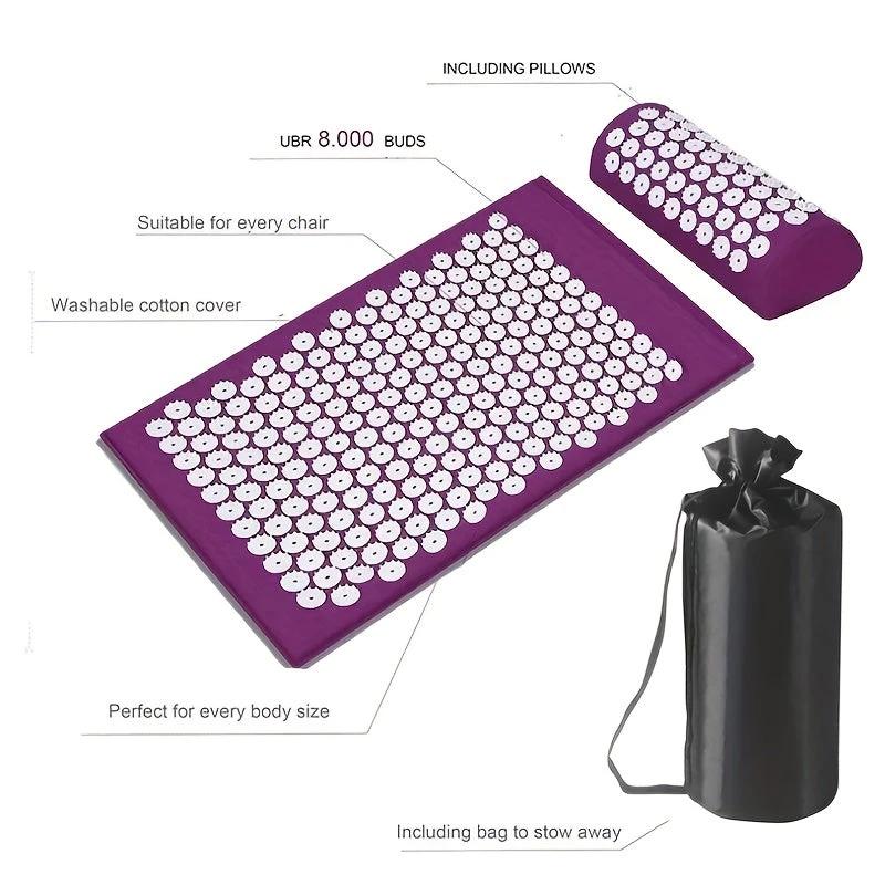Ultimate acupuncture massage mats and pillow set Bowlift by Bowlift